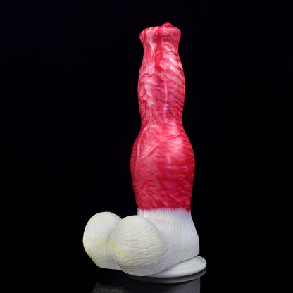 a pink dog dildo