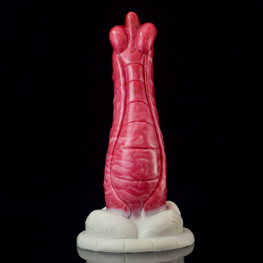 a pink dog dildo