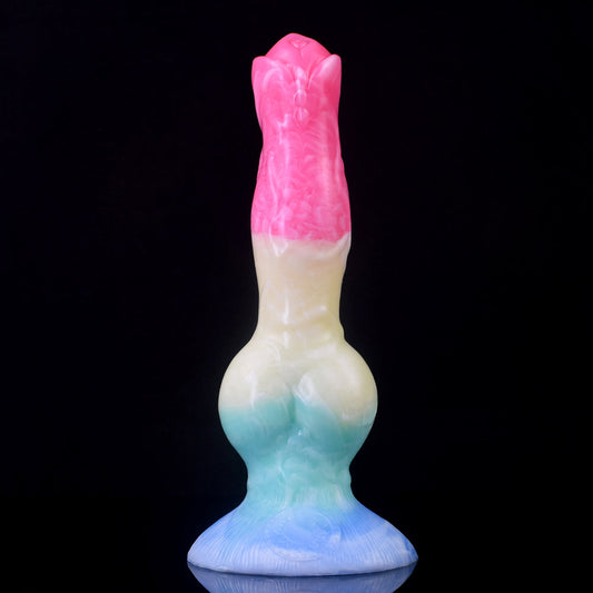 a colorful dildo