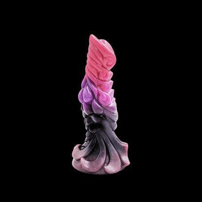 KNOTTED DILDO MONSTER DRAGON SILICONE 7 INCH