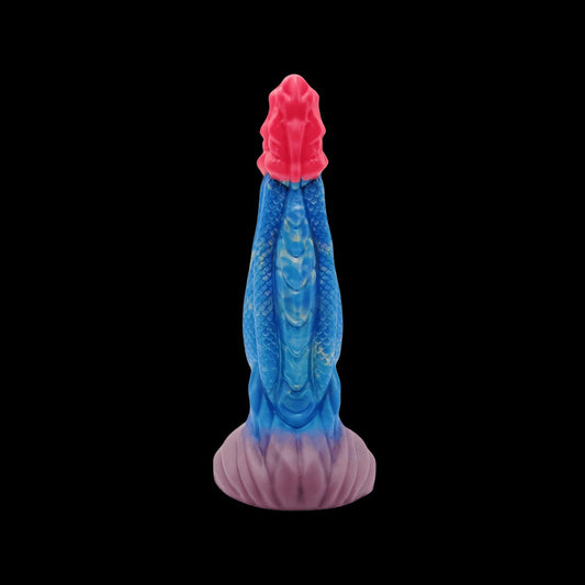 Gode ​​tentacule monstre en silicone 20,3 cm bleu