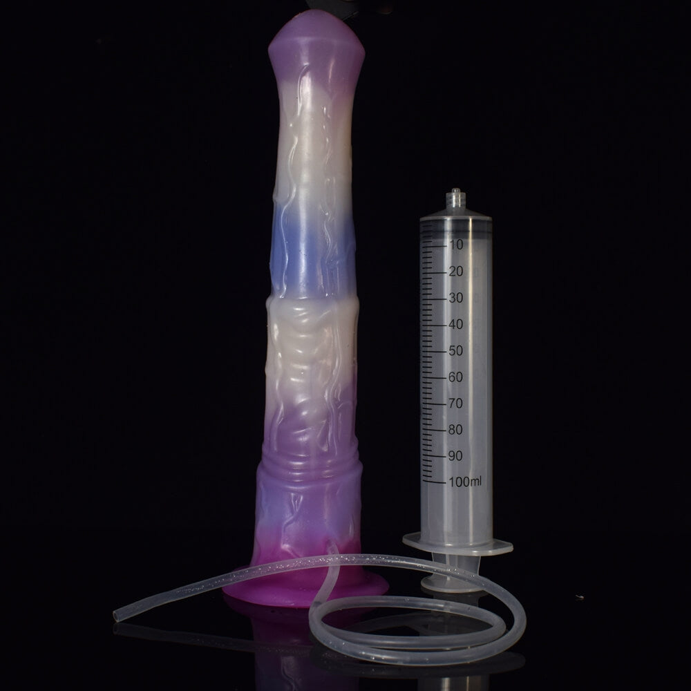 DILDO GÉANT CHEVAL SILICONE 11 POUCES ROSE