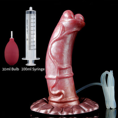 DILDO SQUIRTING CHEVAL ÉJACULANT LONG 8 POUCES