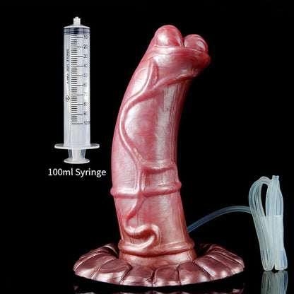 DILDO SQUIRTING CHEVAL ÉJACULANT LONG 8 POUCES