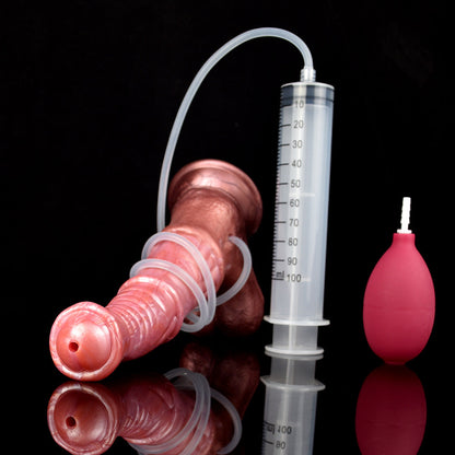 DILDO ÉJACULATEUR CHEVAL SILICONE 9 POUCES