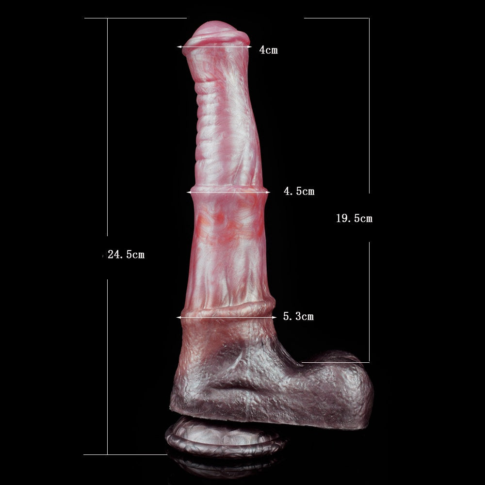 DILDO ÉJACULATEUR CHEVAL SILICONE 9 POUCES