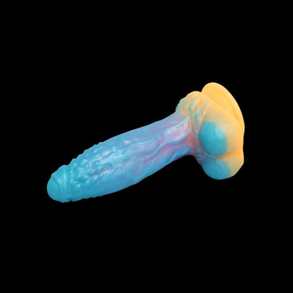 MONSTER DILDO FANTASY SILICONE 10 INCH GLOW IN THE DARK