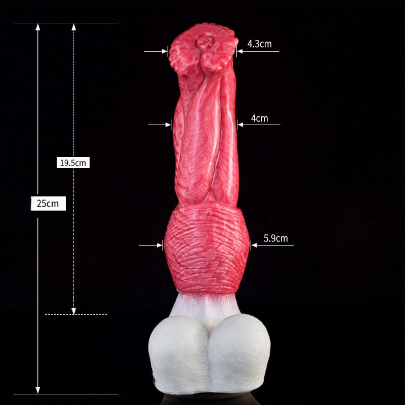 a pink horse dildo