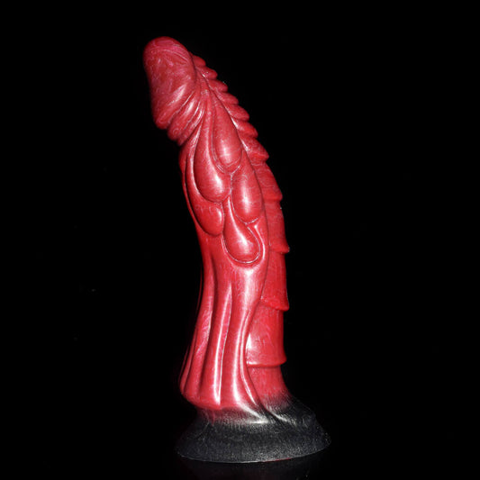 Gode ​​Monstre Noué En Silicone 9 Pouces Rose