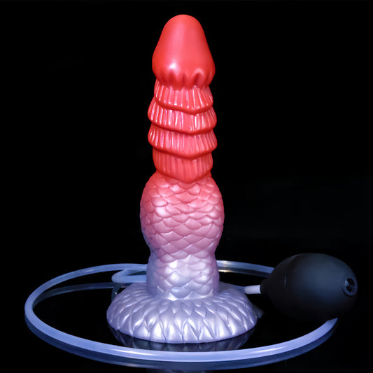 SQUIRTING DILDO EJACUL SILICONE 8 INCH