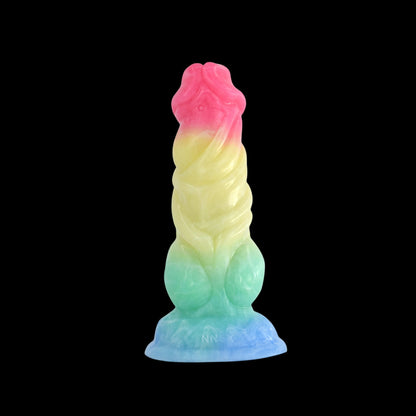 a colorful dildo