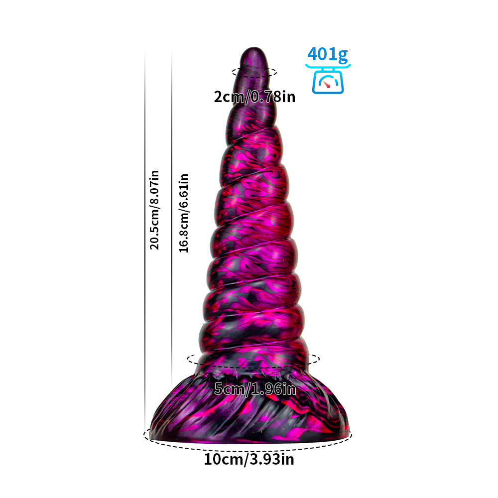 TENTACLE DILDO KNOTTED SILICONE 8 INCH FANTASY