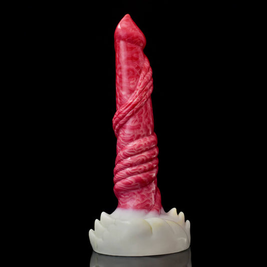 a pink wolf dildo