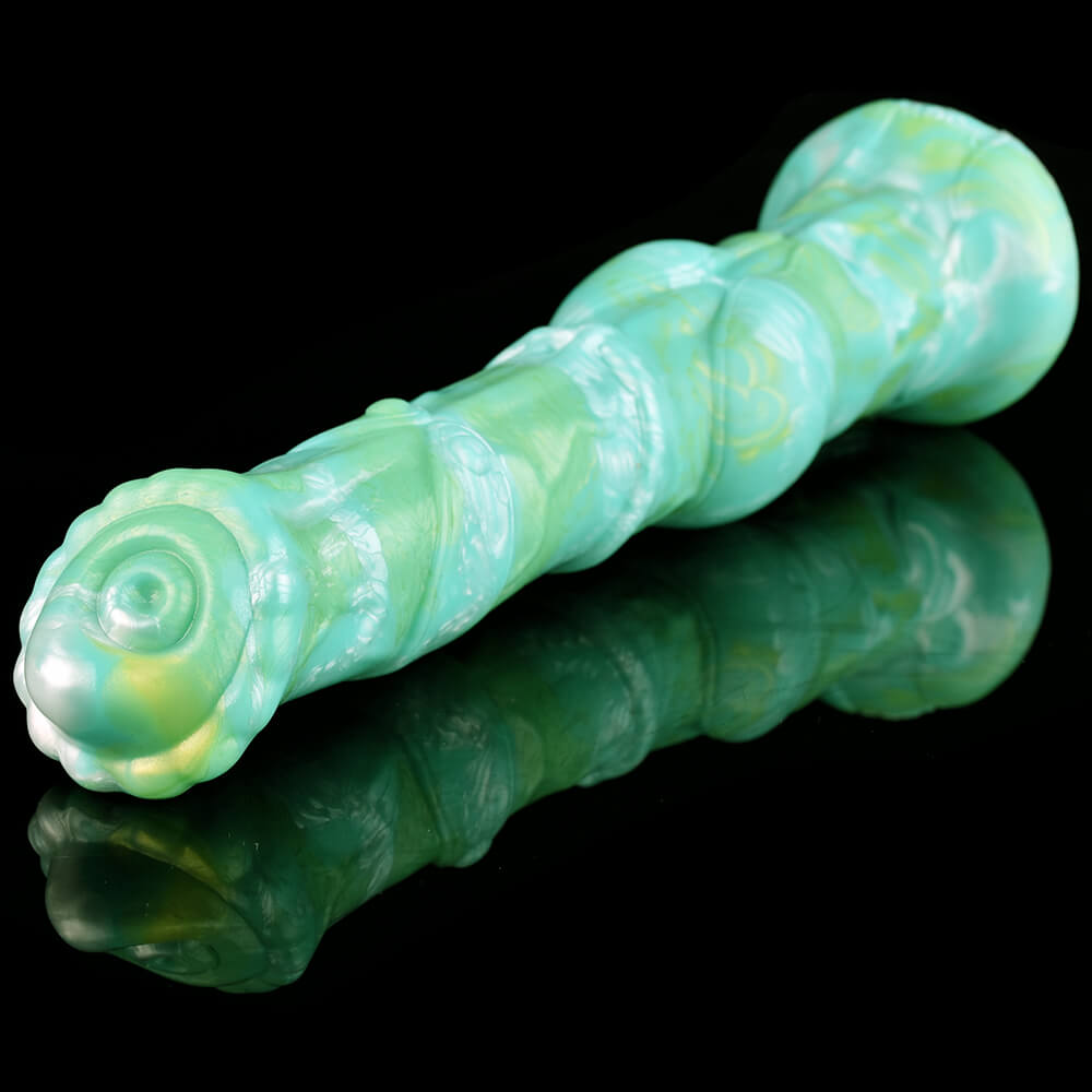 DILDO CHEVAL GÉANT EN SILICONE 12 POUCES VERT