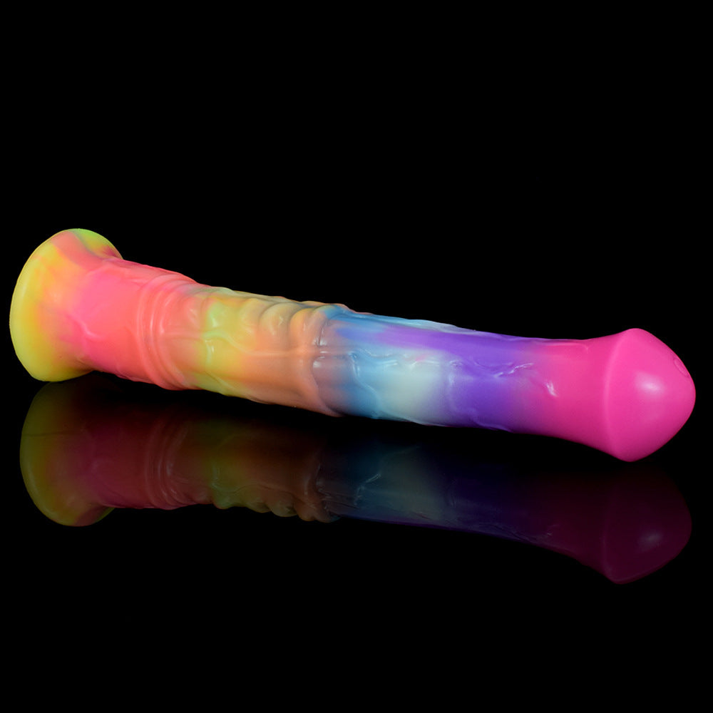 HORSE DILDOS GIANT GLOW IN THE DARK SILICONE 11 INCH