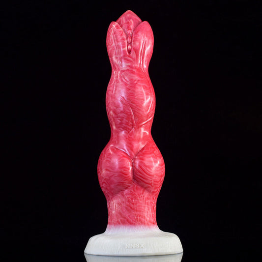 a pink dog dildo