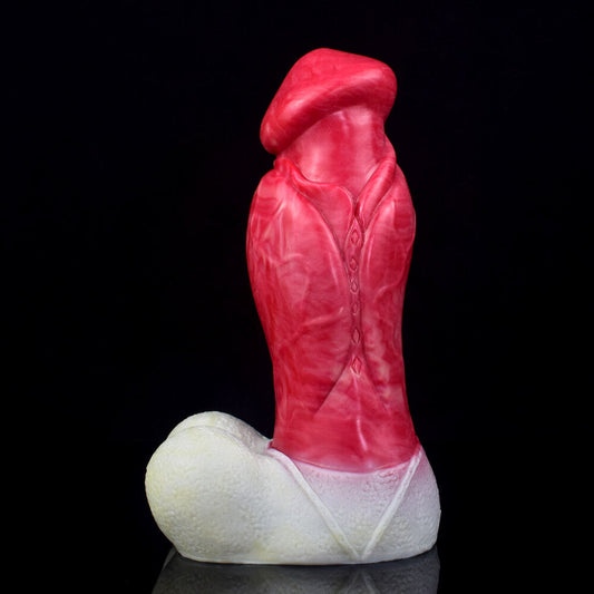 a pink animal dildo