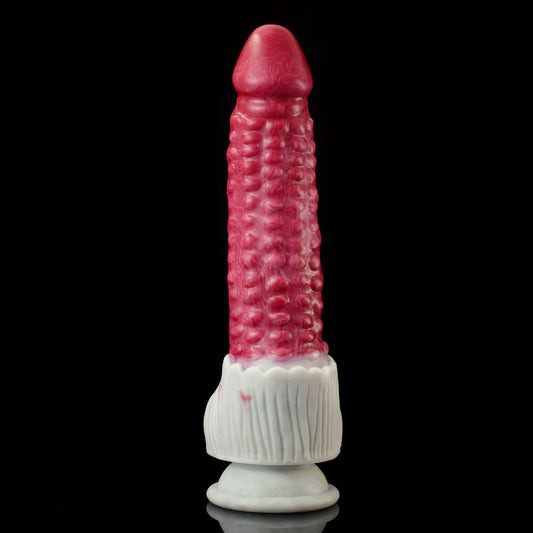 a pink wolf dildo