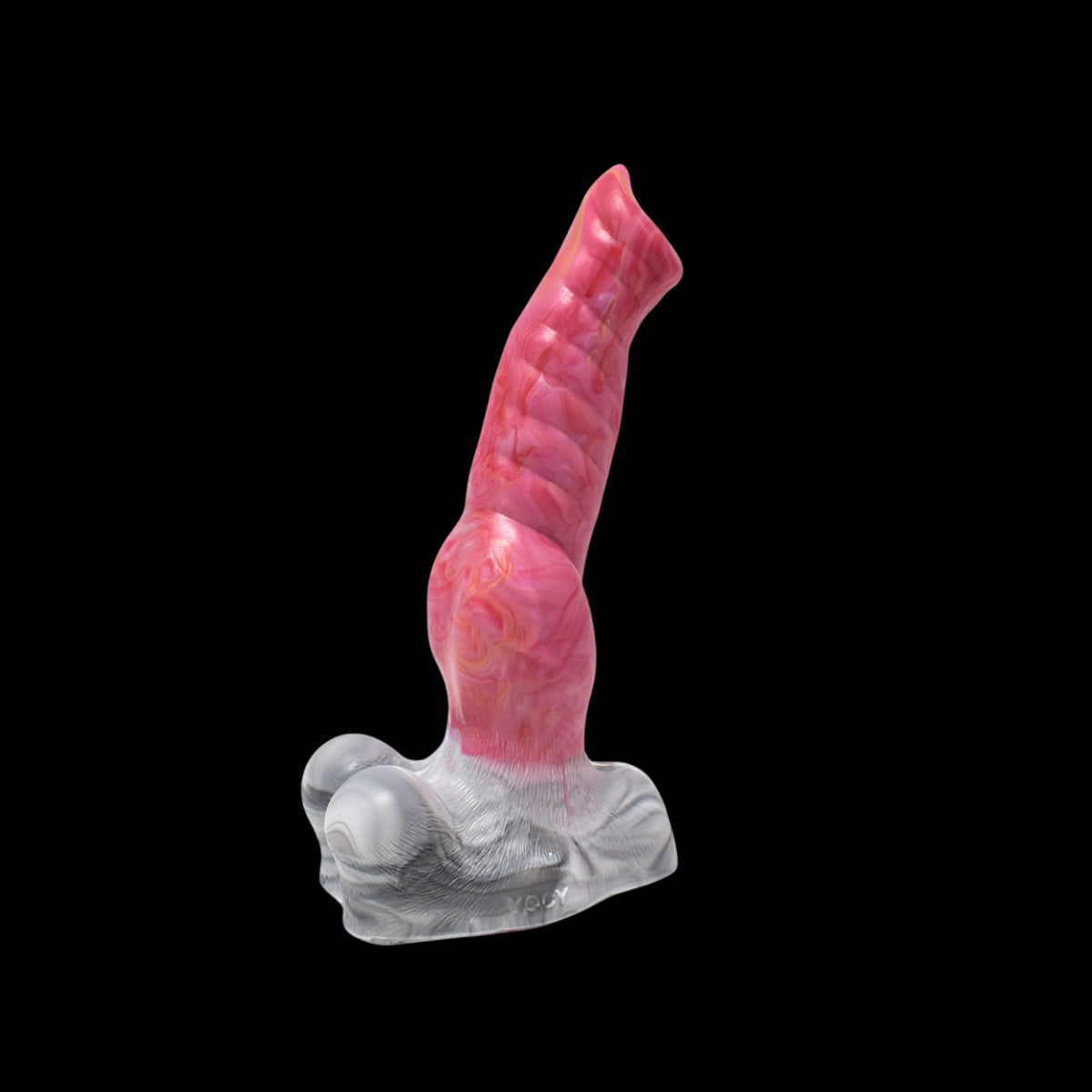 DILDO VIBRANT POUR CHIEN EN SILICONE 10 POUCES ROSE