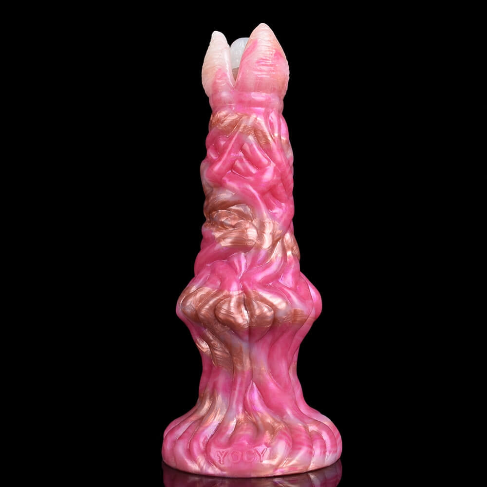 KONTTED DILDO FANTASY SILICONE 8 POUCES ROSE