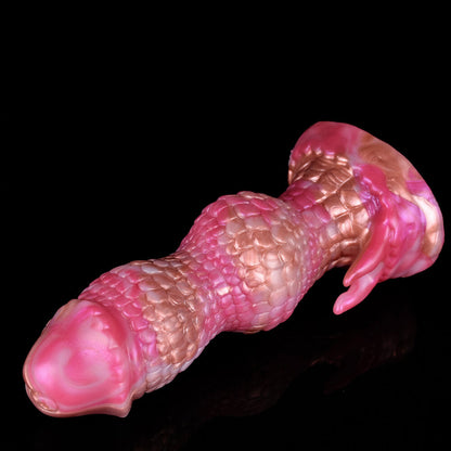 MONSTER DILDOS KNOTTED SILICONE 7 INCH PINK