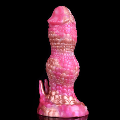 MONSTER DILDOS KNOTTED SILICONE 7 INCH PINK